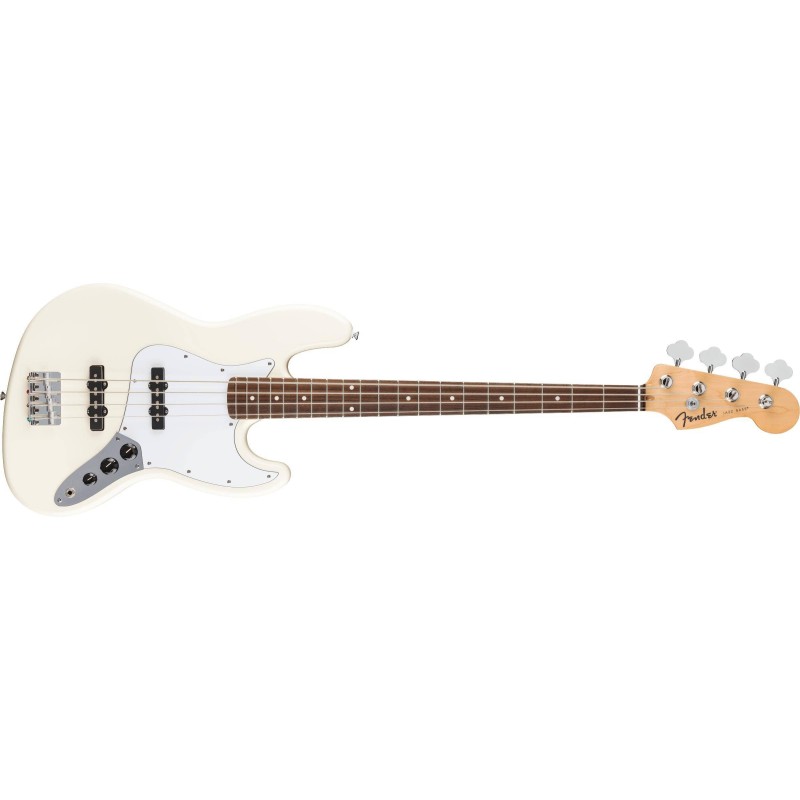 0266840505 Fender Standard Jazz Bass Olympic White Bajo Eléctrico