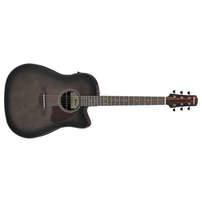 AAD70CETBN Ibanez AAD70CE-TBN Guitarra Electroacústica Transparent Charcoal Burst Low Gloss