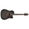 Ibanez AAD70CE-TBN Guitarra Electroacústica Transparent Charcoal Burst Low Gloss