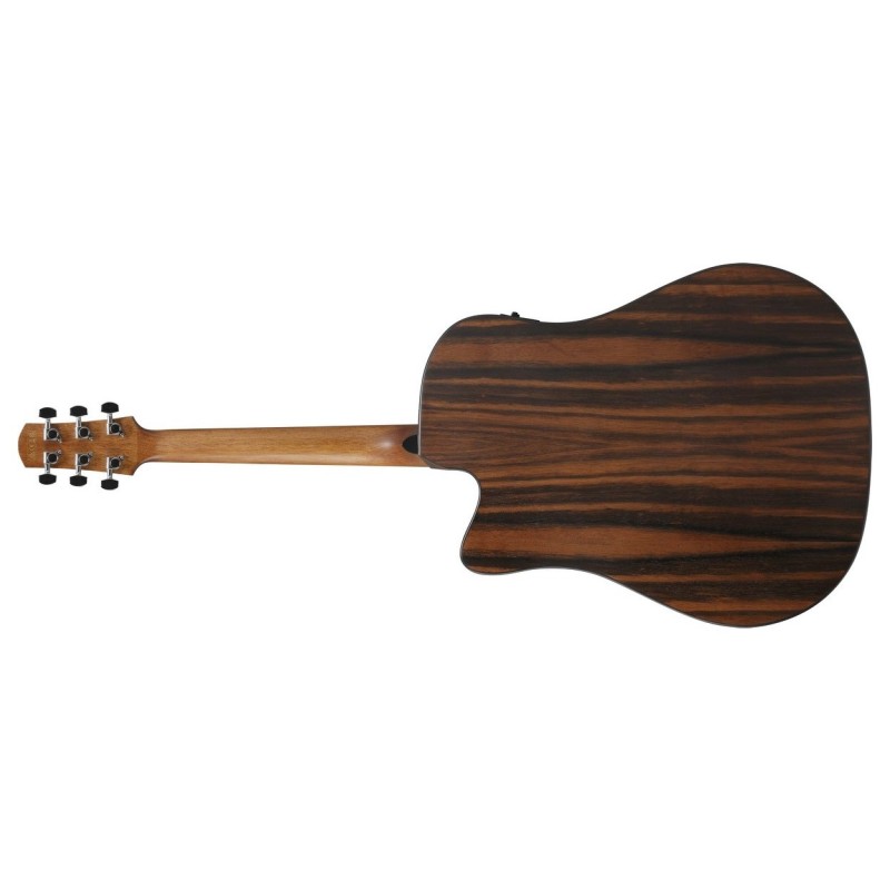 AAD70CETBN Ibanez AAD70CE-TBN Guitarra Electroacústica Transparent Charcoal Burst Low Gloss