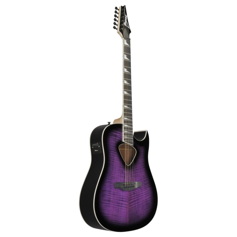 ALT50FATVT Ibanez ALT50FA-TVT Guitarra Electroacústica Transparent Violet Sunburst
