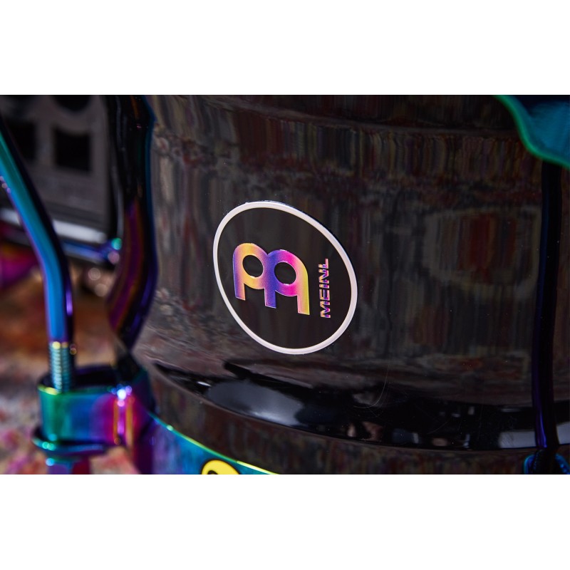 733839 Meinl S400PBK Spectrum Series Bongós 7" y 8 1/2" Phantom Black