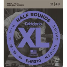 EHR370 Daddario EHR370 half rounds medium [11-49]