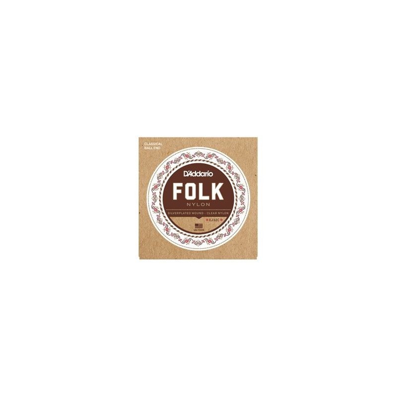 EJ32C Daddario EJ32C Folk Nylon