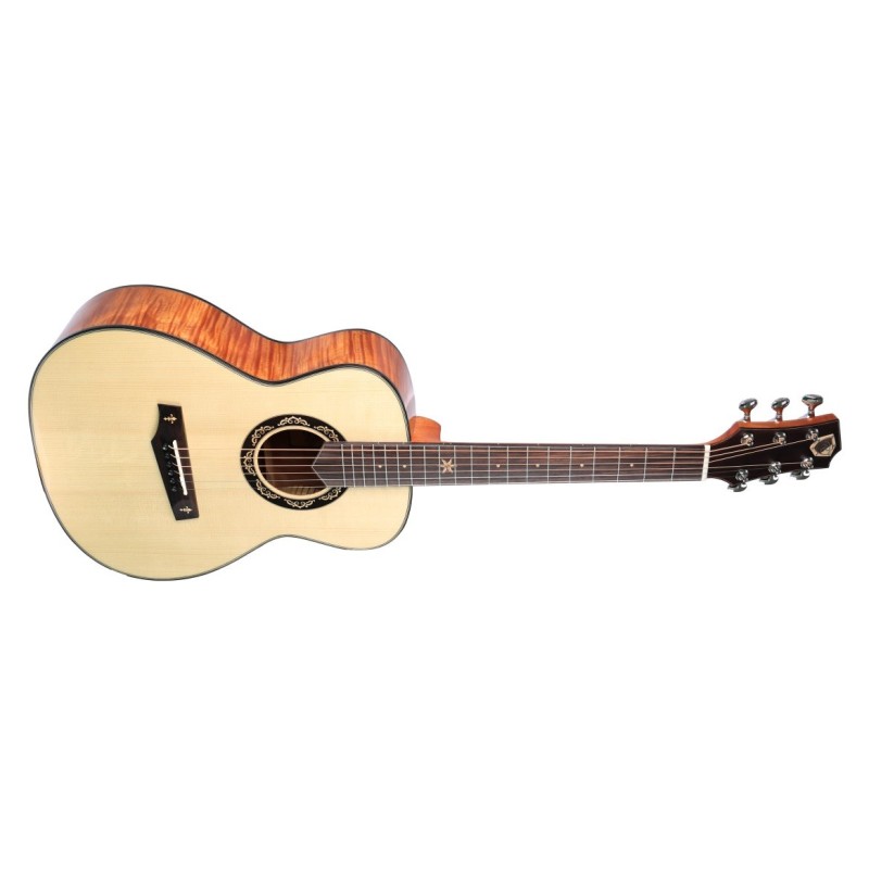 REIN-120023 Randon AS-MINI+PRO Guitarra acústica de Viaje