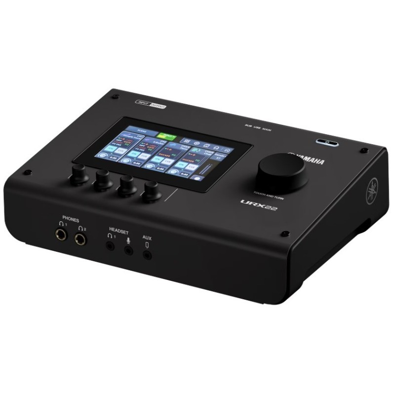 VHY9620 Yamaha URX22B Interfaz de audio USB tipo C Negra