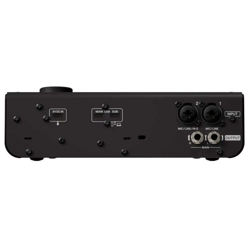VHY9620 Yamaha URX22B Interfaz de audio USB tipo C Negra