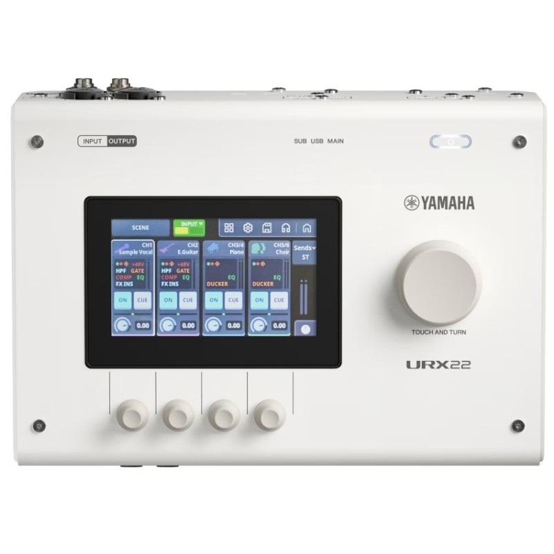 VHY9640 Yamaha URX22W Interfaz de audio USB tipo C Blanca