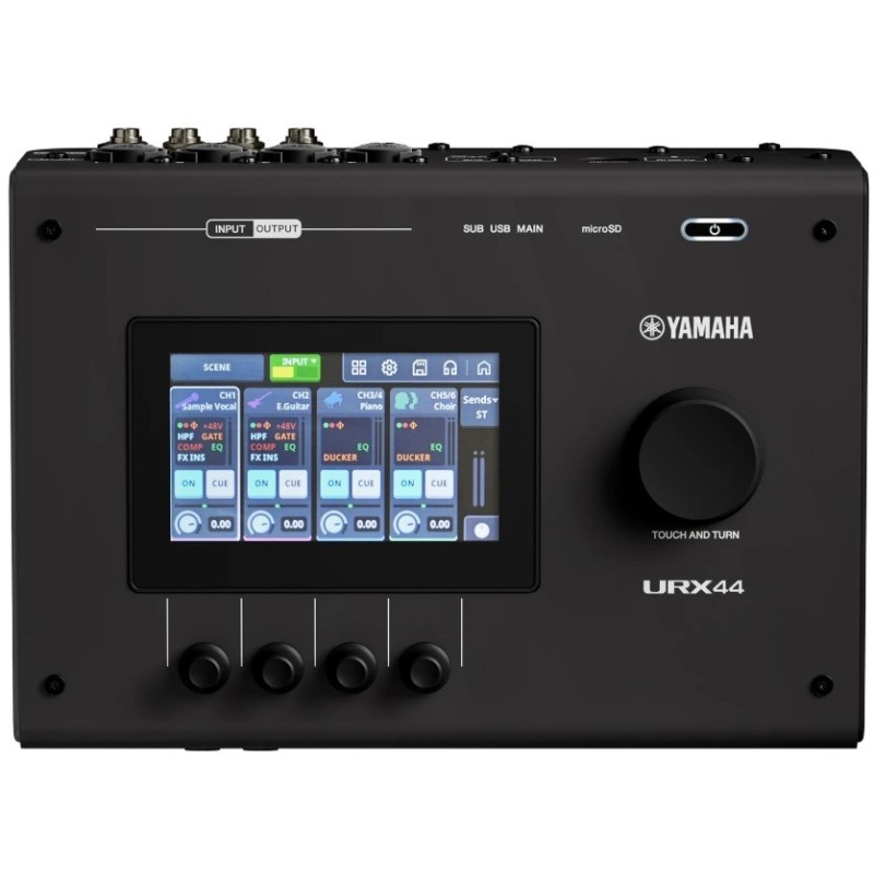 VHY9660 Yamaha URX44B Interface de Audio USB-C Negra