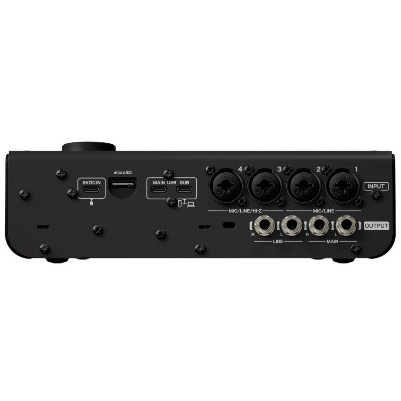 VHY9660 Yamaha URX44B Interface de Audio USB-C Negra
