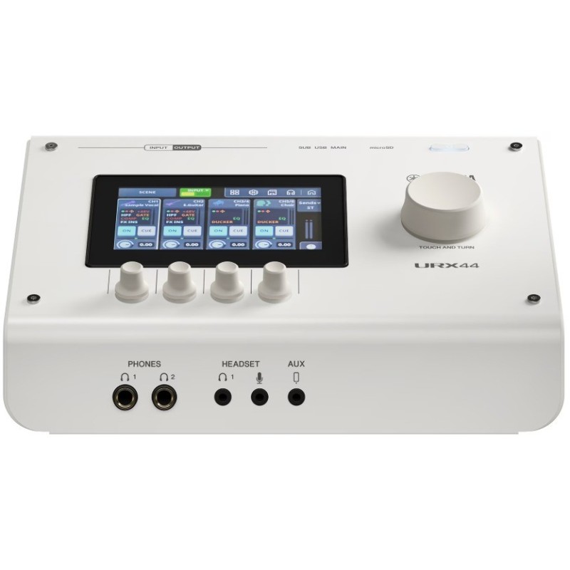 VHY9680 Yamaha URX44W Interface de Audio USB-C Blanca