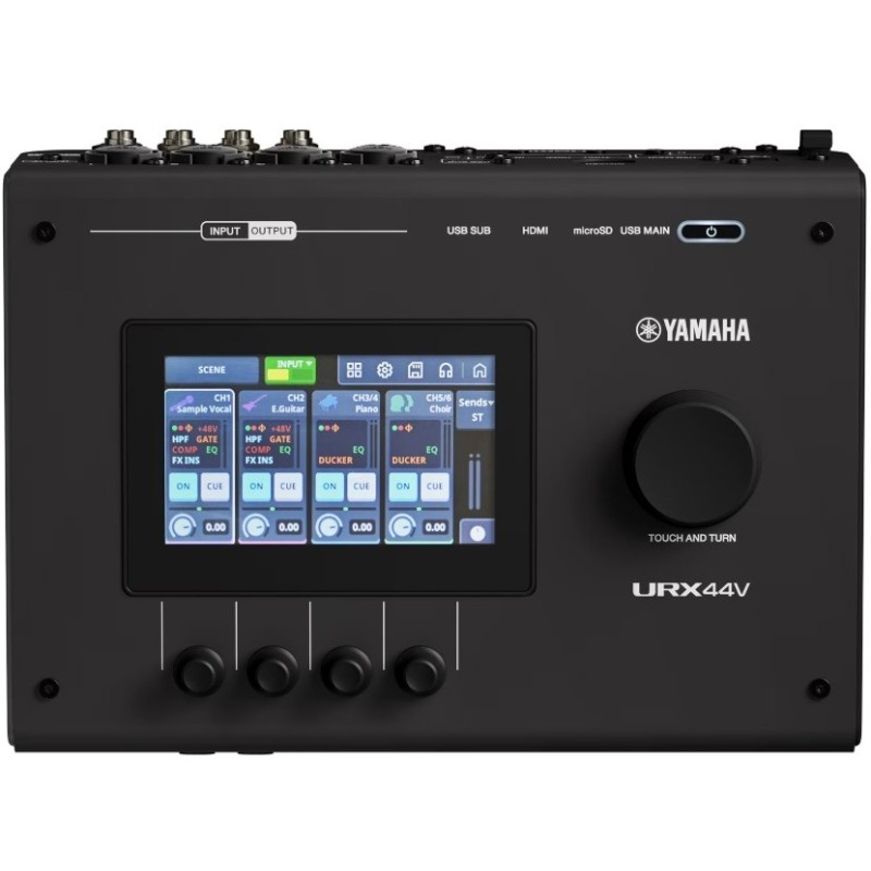 VHY9720 Yamaha URX44V B Interface de Audio / Video Negra