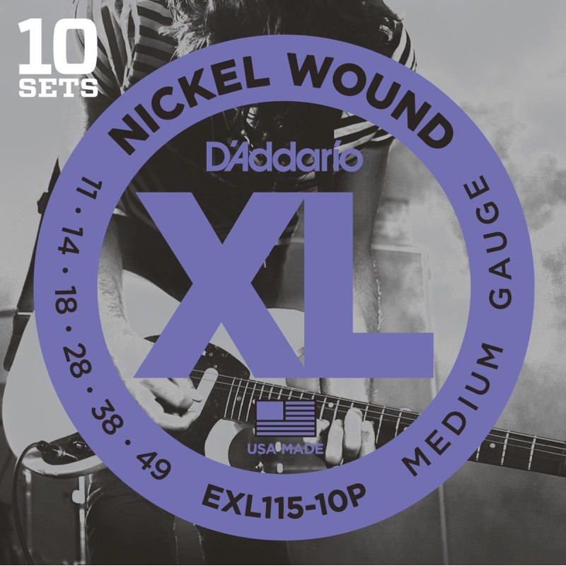 EXL115-10P Daddario EXL115-10P