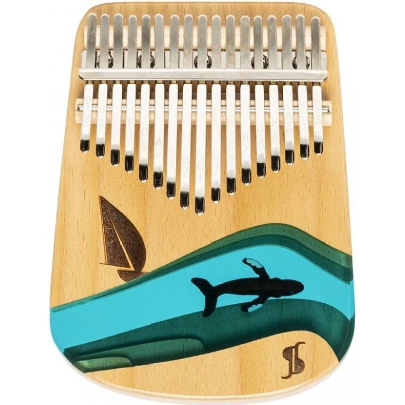 KALI-PRO17-OCE Stagg KALI-PRO17-OCE Kalimba profesional de 17 notas Ocean