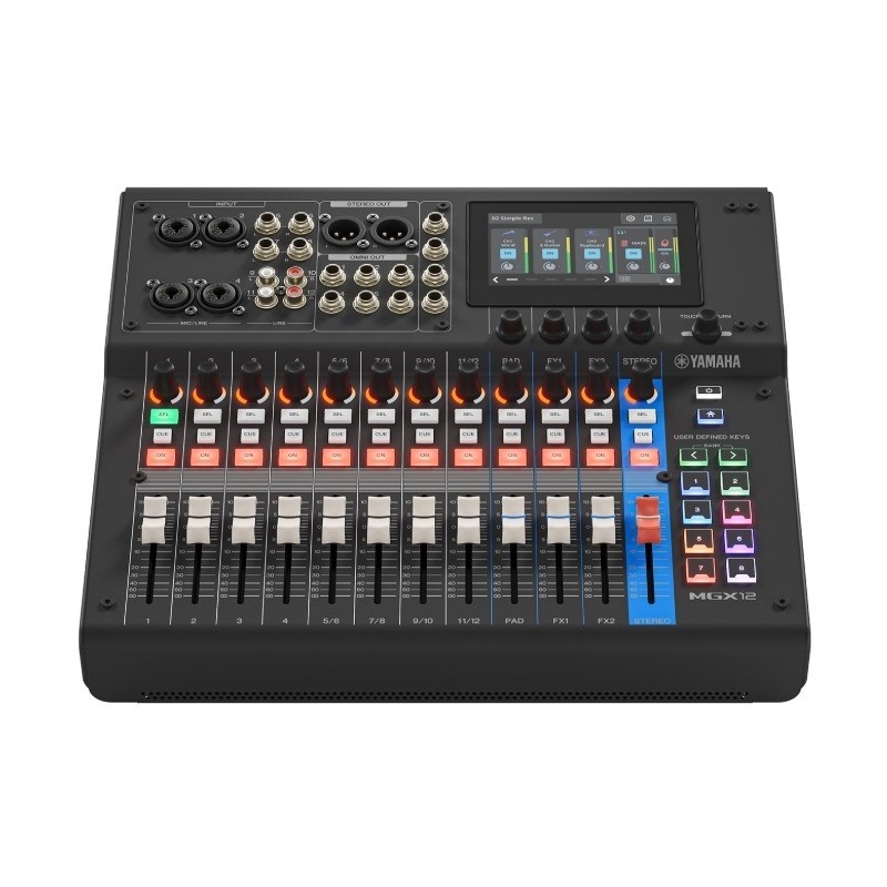 VHY9100 Yamaha MGX12 B Mesa de Mezclas Digital Negra