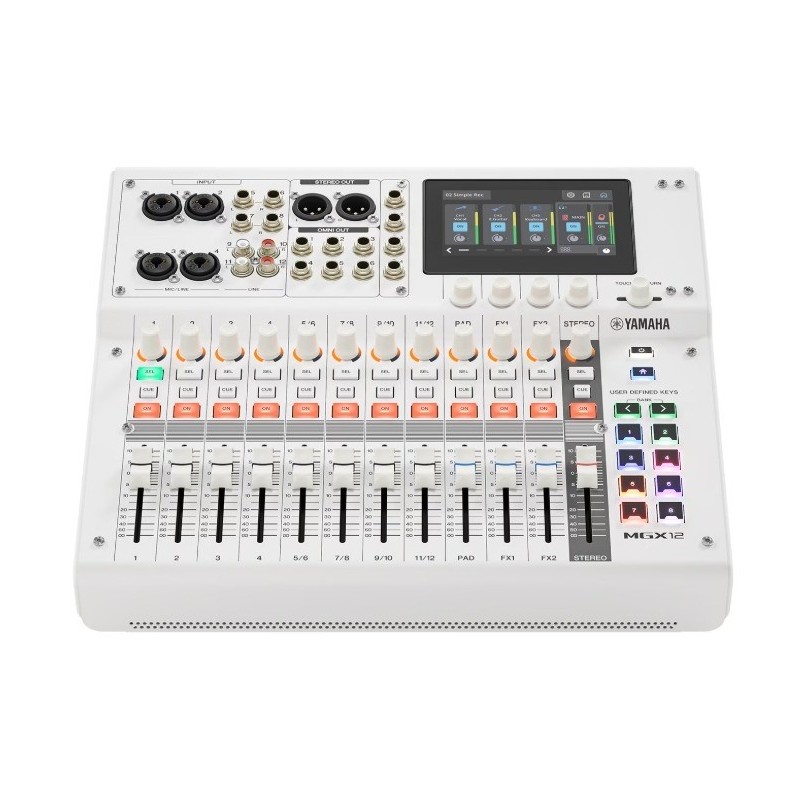 VHY9190 Yamaha MGX12 W Mesa de Mezclas Digital Blanca