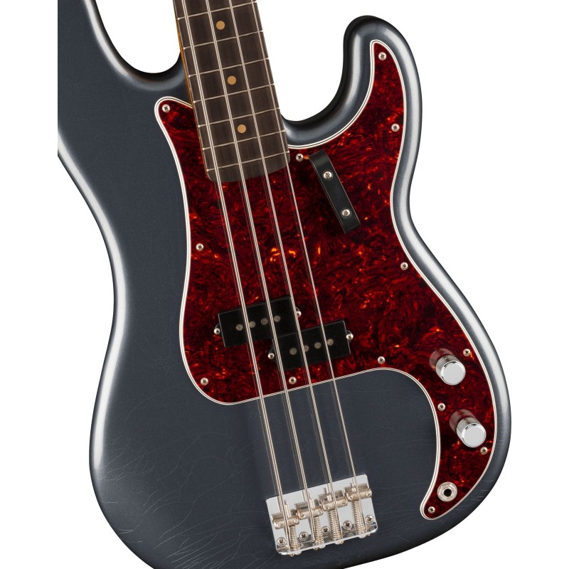 0149090369 Fender LTD Vintera II Road Worn 60'S Precision Bass Charcoal Frost Metallic Bajo Eléctrico