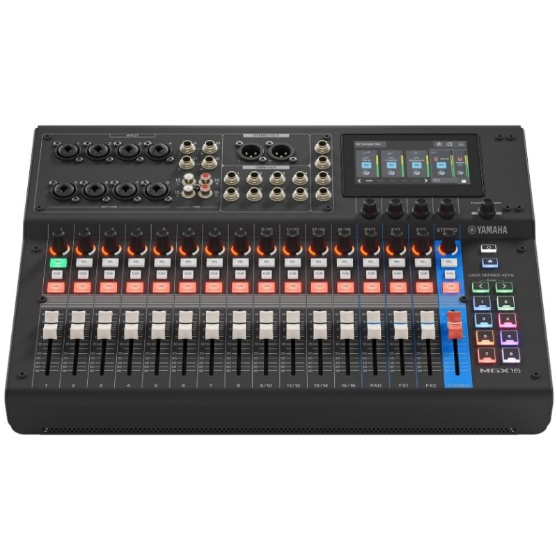 VHY8920 Yamaha MGX16 B Mesa de Mezclas Digital Negra