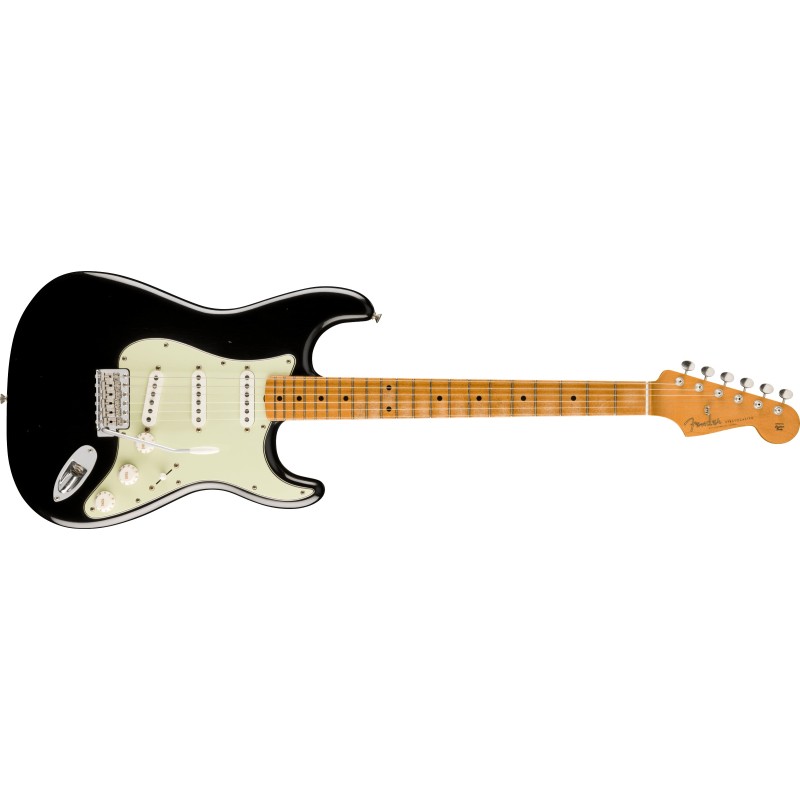0148082306 Fender LTD Vintera II Road Worn 60s Stratocaster MN BLK Guitarra Eléctrica