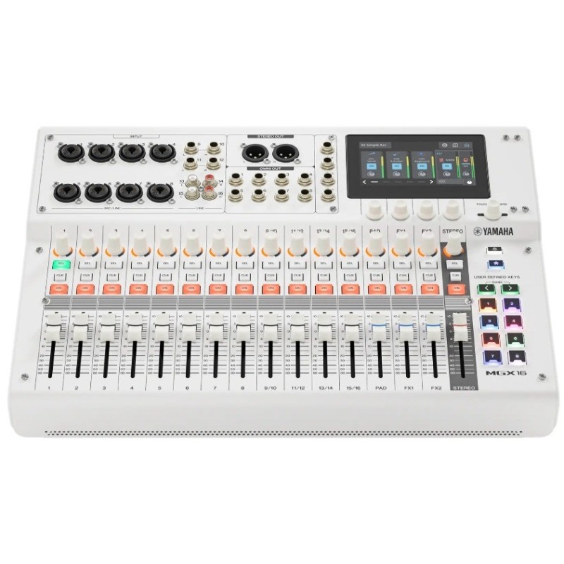 VHY9010 Yamaha MGX16 W Mesa de Mezclas Digital Blanca