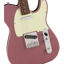 0148090366 Fender LTD Vintera II Road Worn '60s Telecaster RW, Burgundy Mist Metallic Guitarra Eléctrica