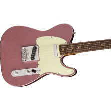 0148090366 Fender LTD Vintera II Road Worn '60s Telecaster RW, Burgundy Mist Metallic Guitarra Eléctrica