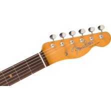 0148090366 Fender LTD Vintera II Road Worn '60s Telecaster RW, Burgundy Mist Metallic Guitarra Eléctrica