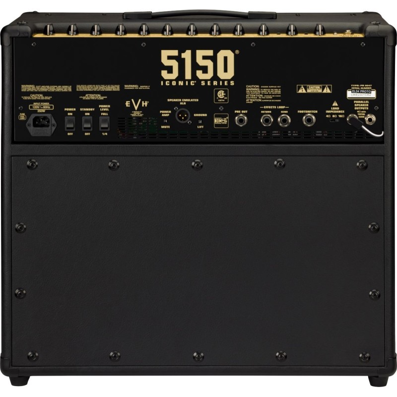 2258306000 EVH 5150 Iconic Series 40W 1x12 EL34 Combo Guitarra Eléctrica