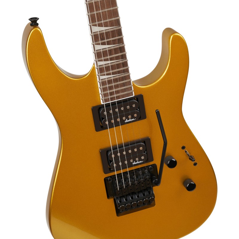 2919944500 Jackson X Series Soloist SLX DX LRL, Gold Bullion Guitarra Eléctrica