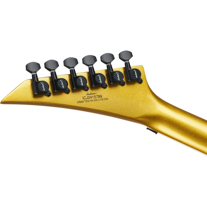 2919944500 Jackson X Series Soloist SLX DX LRL, Gold Bullion Guitarra Eléctrica