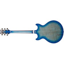 AM93QAJBB Ibanez AM93QA-JBB Hollow Body Guitarra Eléctrica Jet Blue Burst