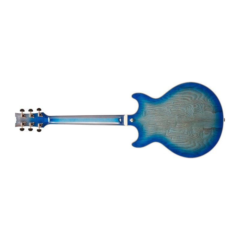 AM93QAJBB Ibanez AM93QA-JBB Hollow Body Guitarra Eléctrica Jet Blue Burst