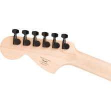 0378401965 Squier FSR Affinity Jaguar, Metallic Black Guitarra Eléctrica