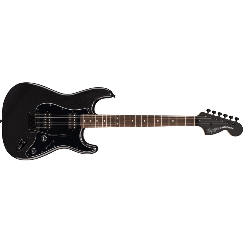 0378051965 Squier FSR Affinity Stratocaster HH , Metallic Black Guitarra Eléctrica