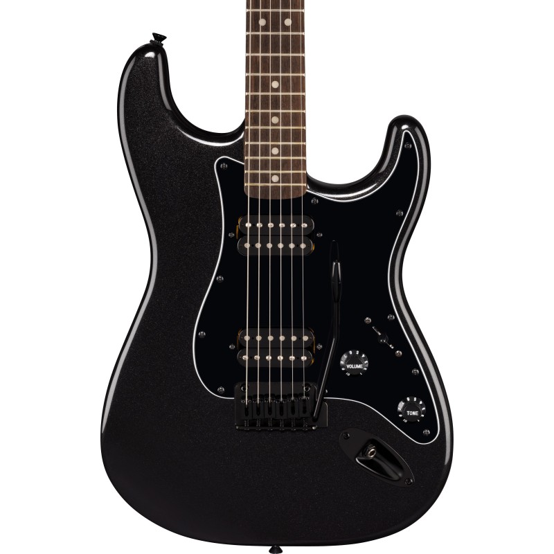 0378051965 Squier FSR Affinity Stratocaster HH , Metallic Black Guitarra Eléctrica