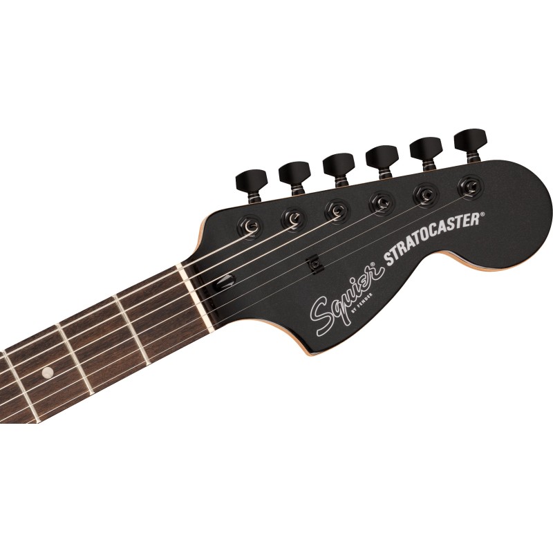0378051965 Squier FSR Affinity Stratocaster HH , Metallic Black Guitarra Eléctrica