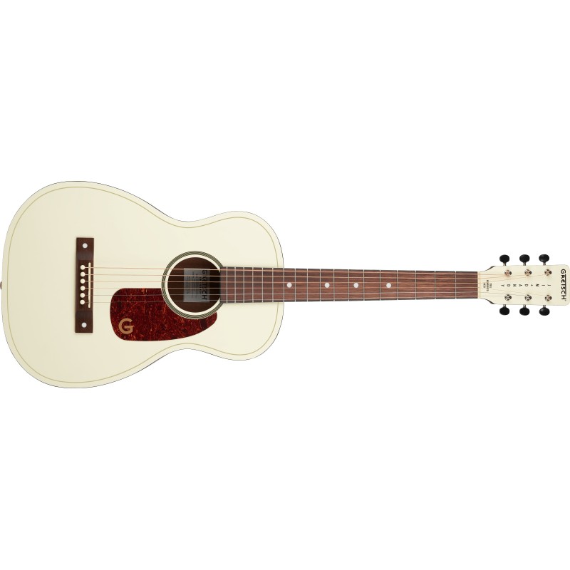2711032505 Gretsch LTD Jim Dandy Parlor Vintage White Guitarra Acústica