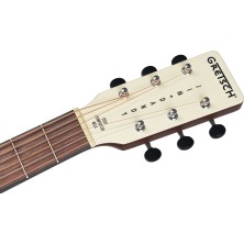 2711032505 Gretsch LTD Jim Dandy Parlor Vintage White Guitarra Acústica