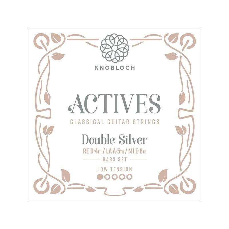 KNOB-200ADS Knobloch Act. Double Silver 200ADS juego de bajos Low para las gamas Q.Z y S.N