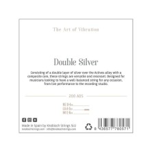 KNOB-200ADS Knobloch Act. Double Silver 200ADS juego de bajos Low para las gamas Q.Z y S.N