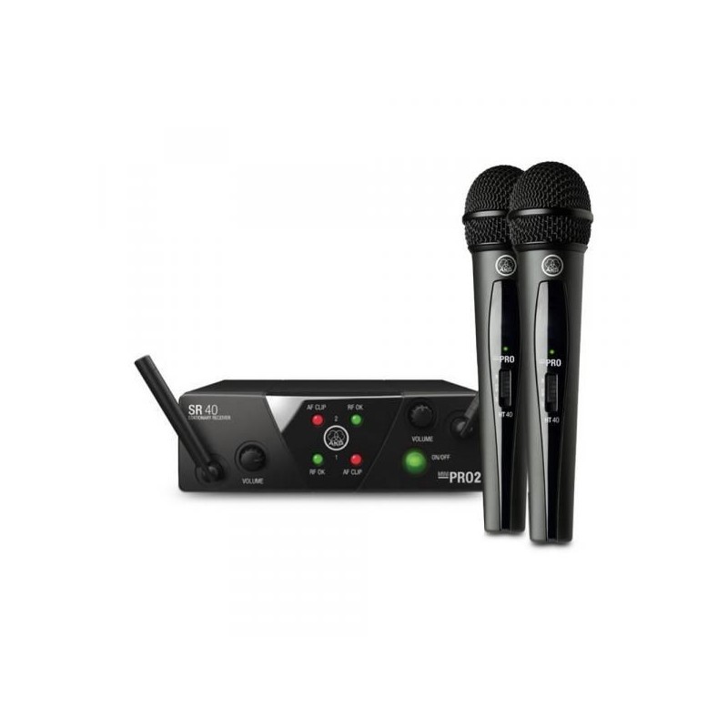 WMS40M2VOCSTUS45A/C AKG WMS420 Mini Dual Vocal Band US45 A/C