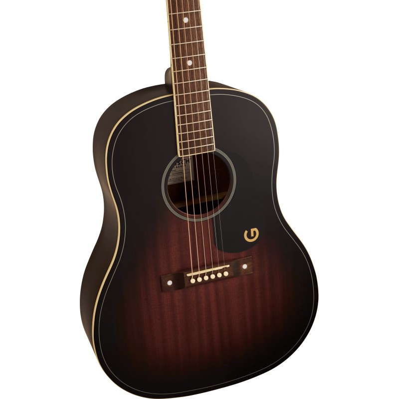 2711200530 Gretsch Jim Dandy Dreadnought Mah Wpg Deep Cherry Burst Guitarra Acústica