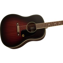2711200530 Gretsch Jim Dandy Dreadnought Mah Wpg Deep Cherry Burst Guitarra Acústica