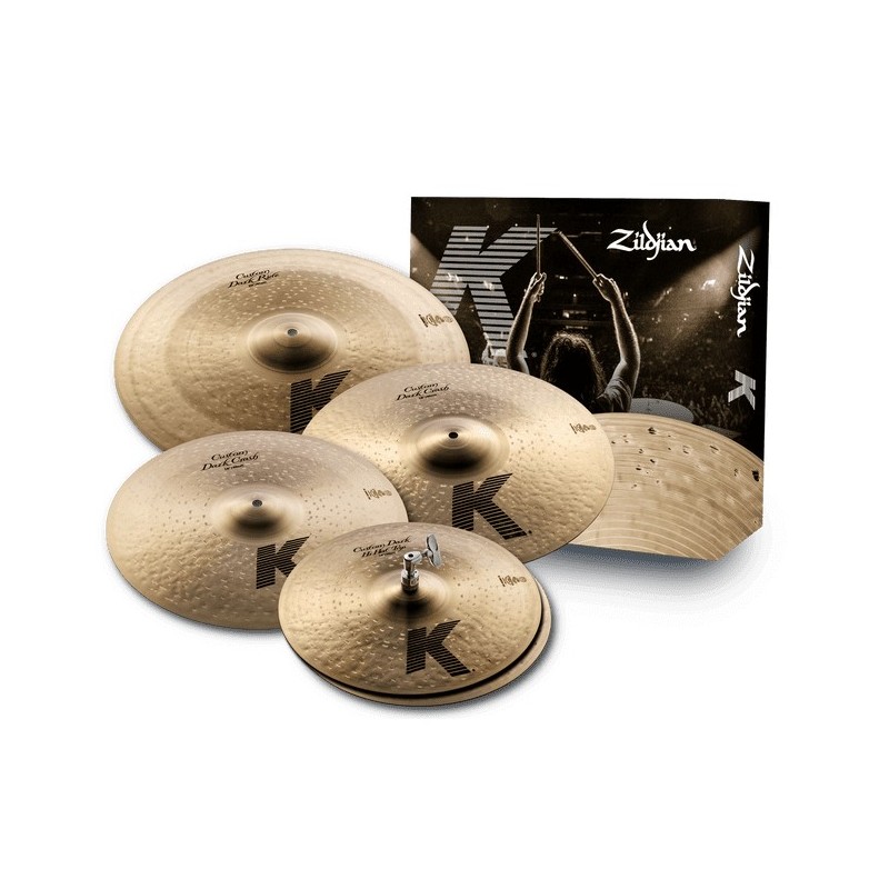 PKKCD900 Zildjian Set Platos K Custom DarkBox + crash 18