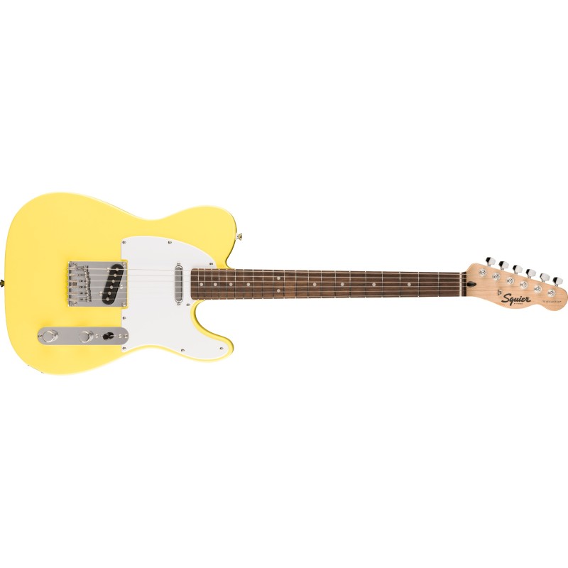 0373450545 Squier Sonic Telecaster LF Canary Yellow Guitarra Eléctrica