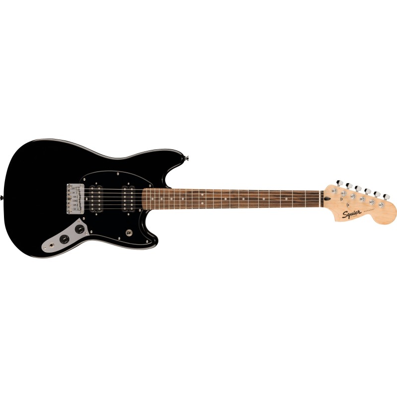 0373701506 Squier Sonic Mustang HH LF Black Guitarra Eléctrica