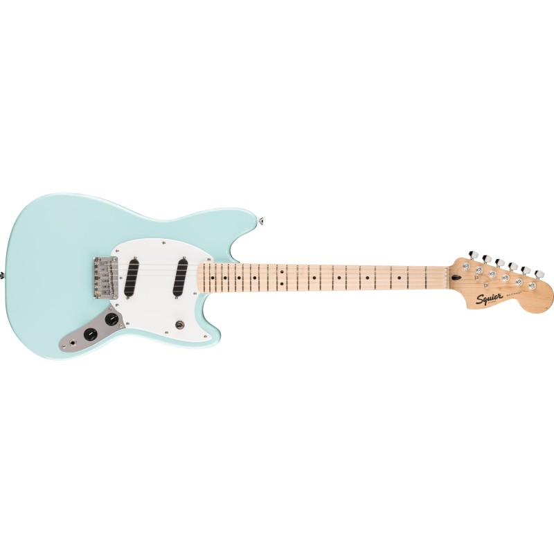 0373652504 Squier Sonic Mustang MN Daphne Blue Guitarra Eléctrica