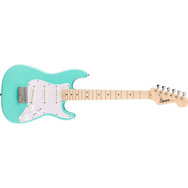 0370122549 Squier Mini Stratocaster MN Sea Foam Green Guitarra Eléctrica
