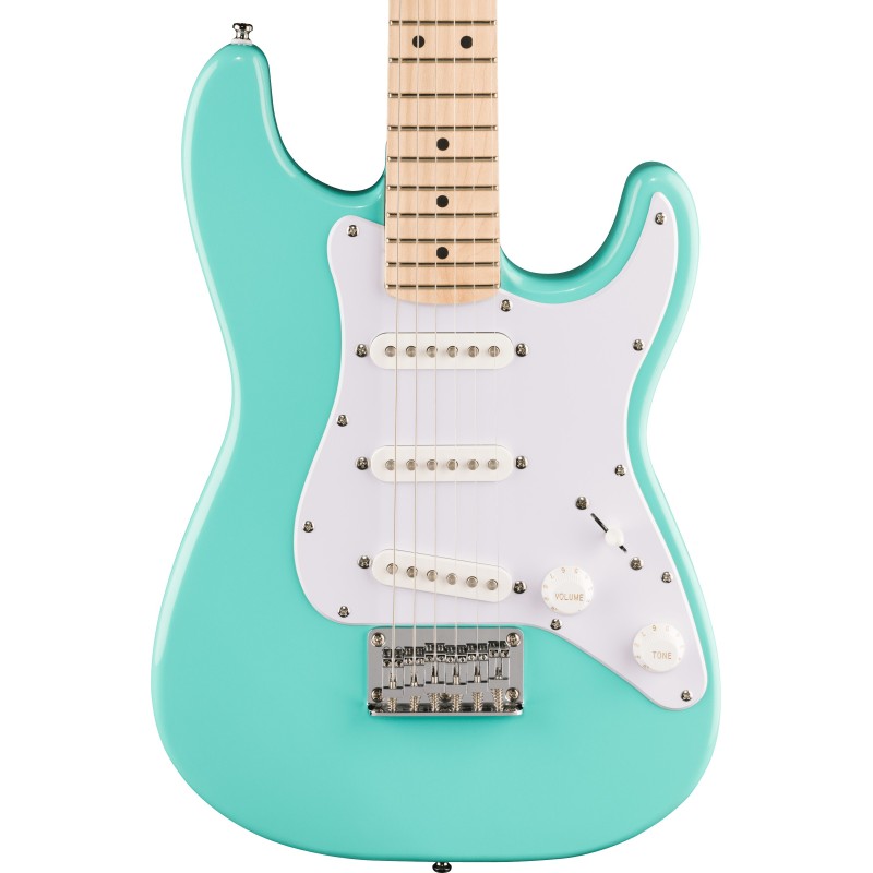 0370122549 Squier Mini Stratocaster MN Sea Foam Green Guitarra Eléctrica