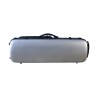 Estuche violín Artist Dynamic policarbonato rectangular 4 4 Brushed aluminum Aluminio cepillado